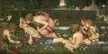 Das Erwachen des Adonis griechische weibliche John William Waterhouse
